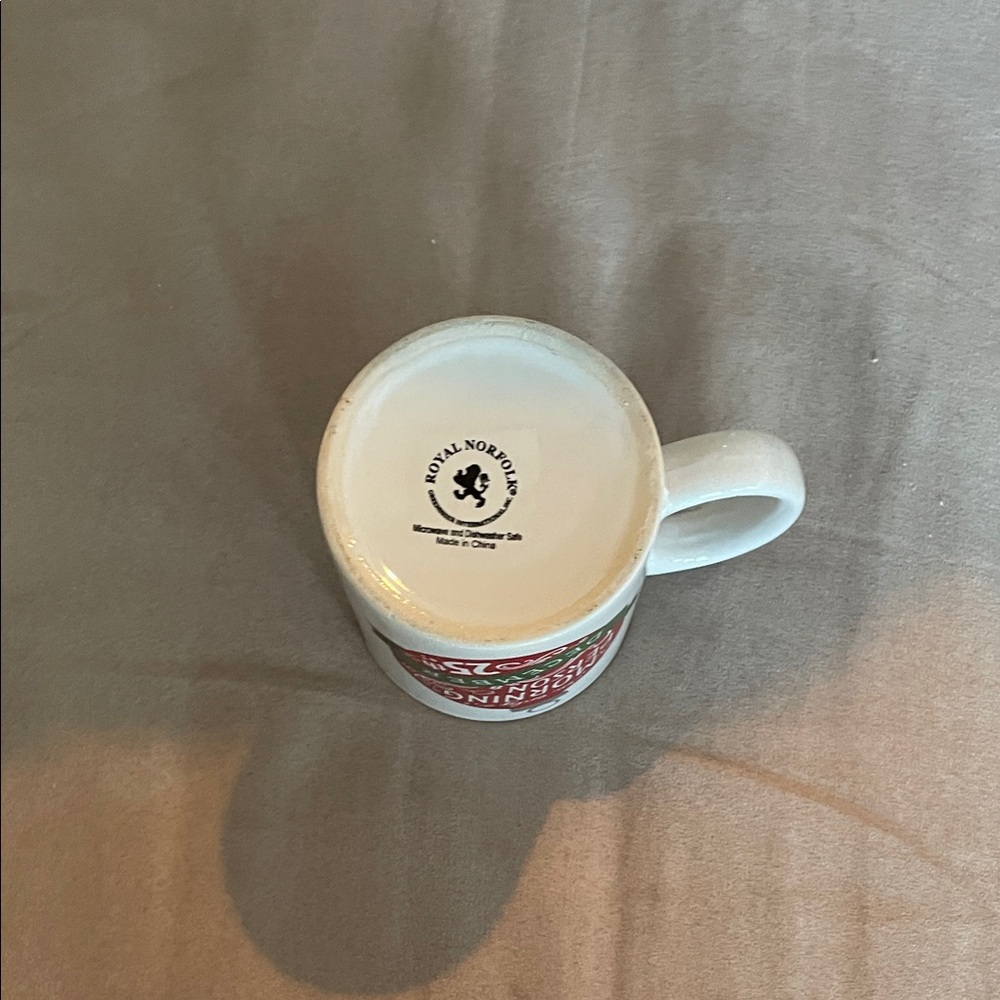 Royal Norfolk Red and White Mug